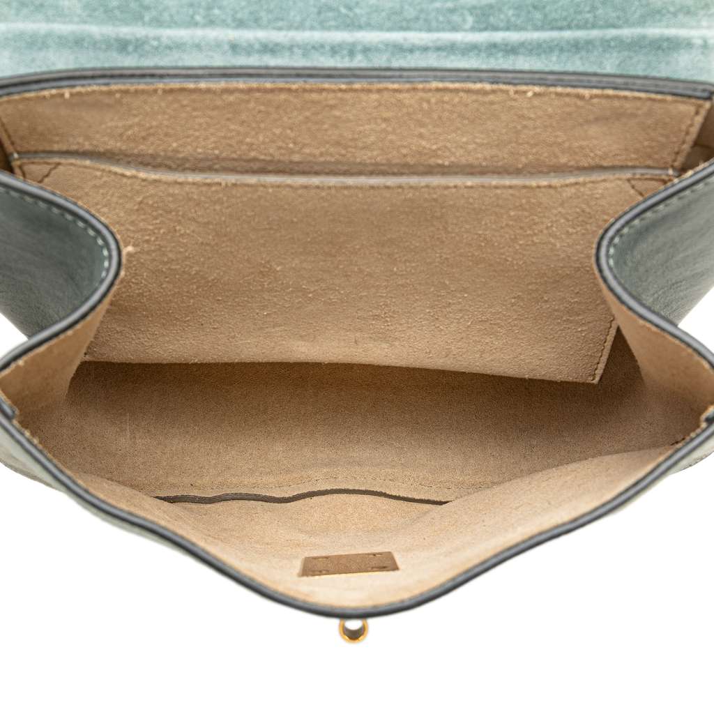 Chloé Small Suede and Calfskin Drew Crossbody - 4