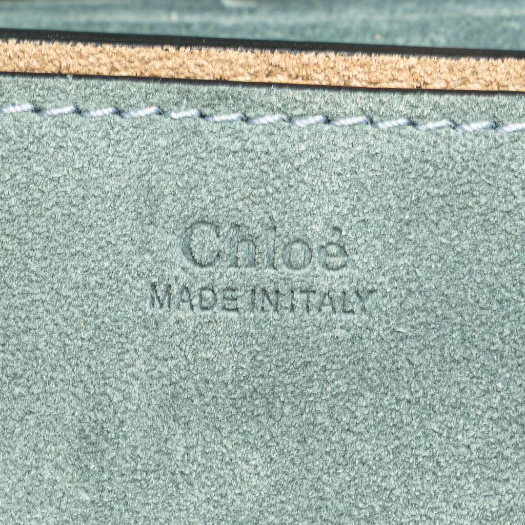 Chloé Small Suede and Calfskin Drew Crossbody - Side view