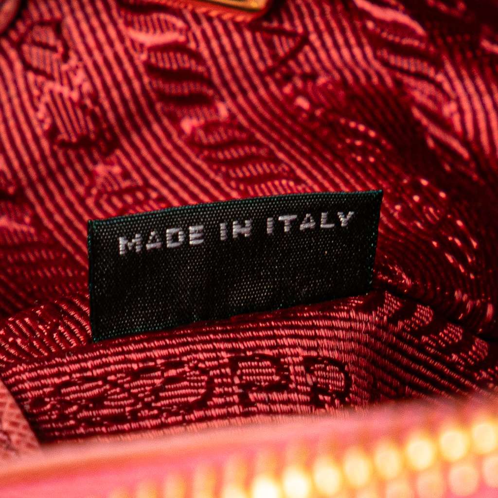 Prada Medium Saffiano Lux Galleria Satchel - Detail 2