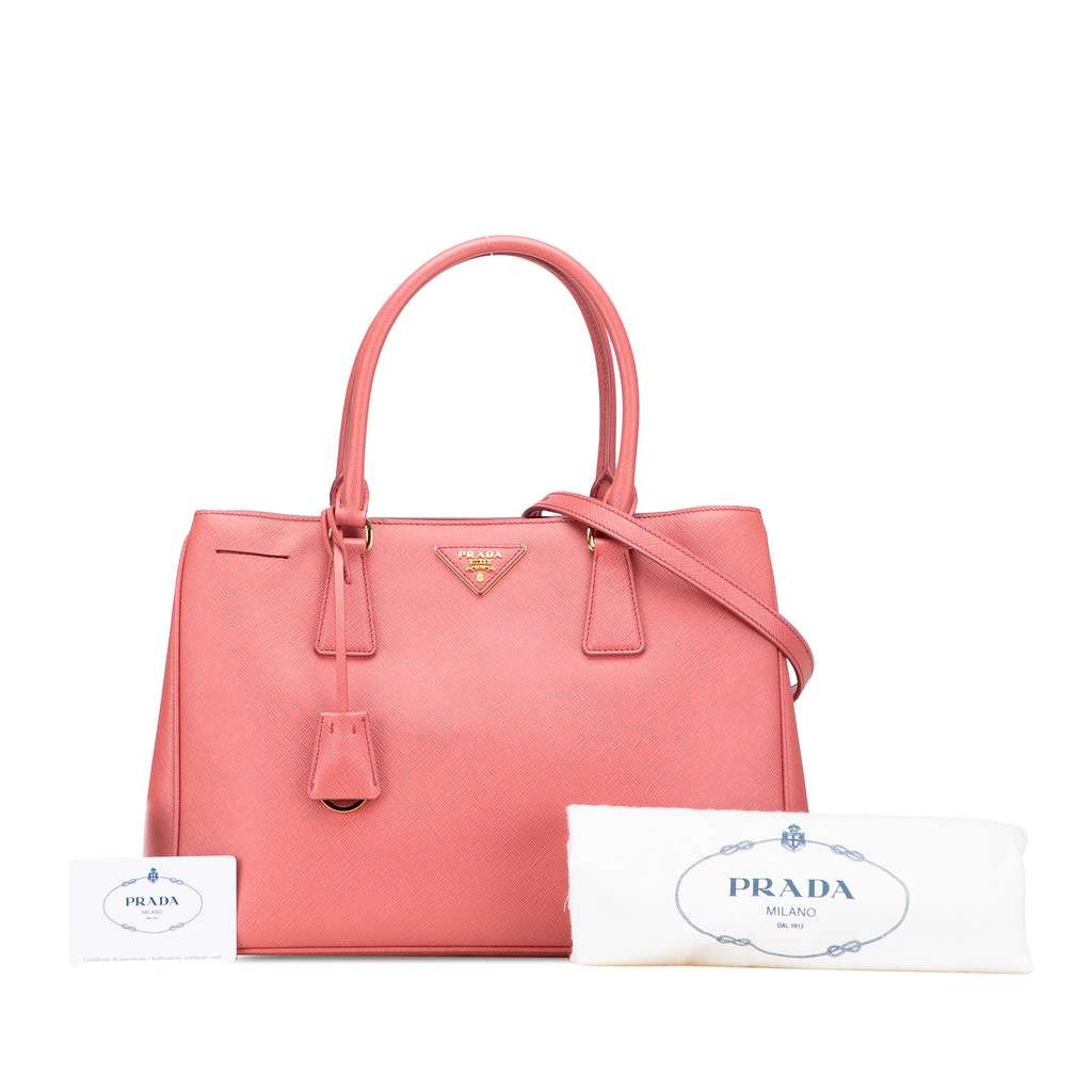 Prada Medium Saffiano Lux Galleria Satchel - Image 12