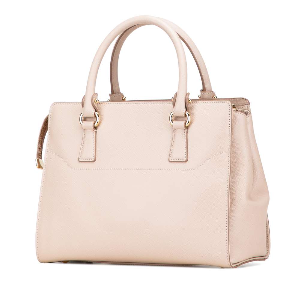 Salvatore Ferragamo Medium Leather Gancini Beky Satchel - 2