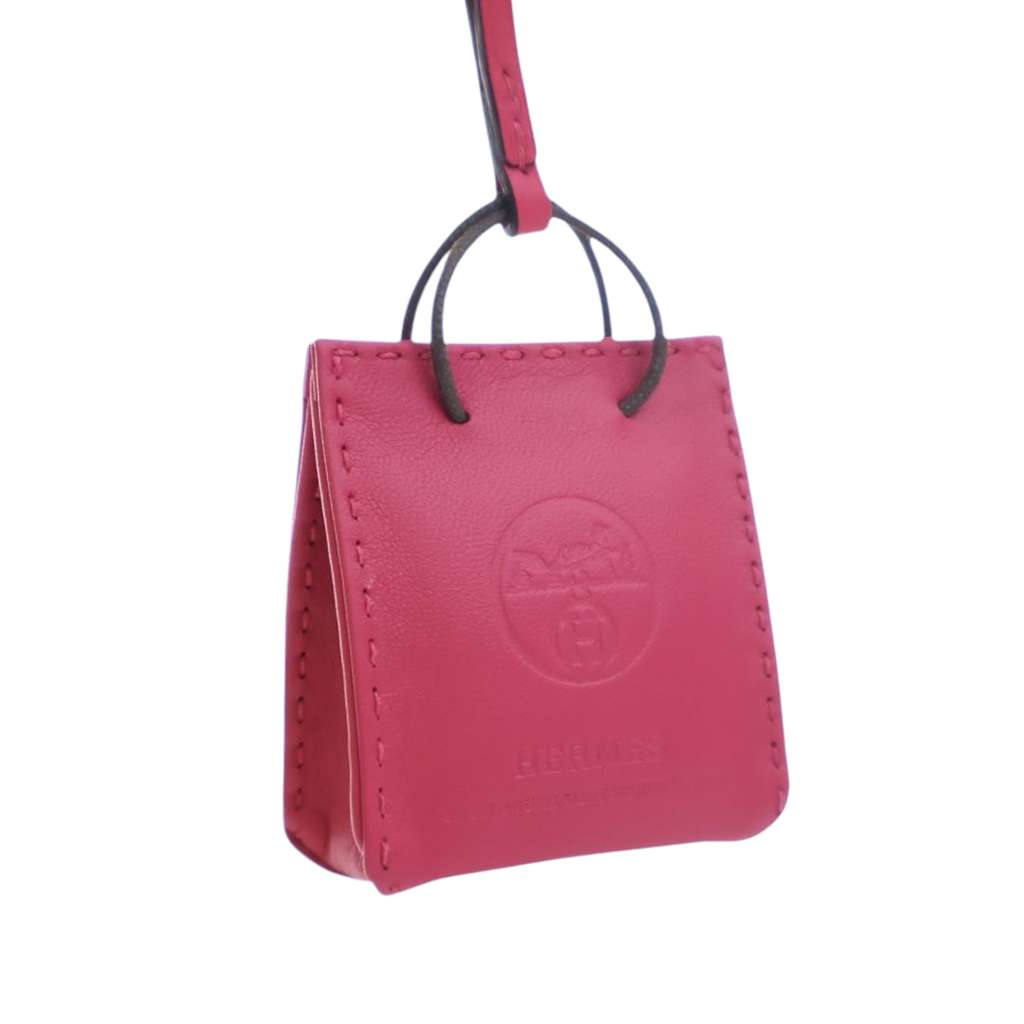 Hermès Milo Lambskin Shopping Bag Charm - 4