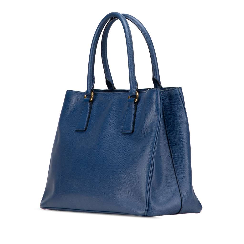 Prada Medium Saffiano Lux Galleria Satchel - Back view