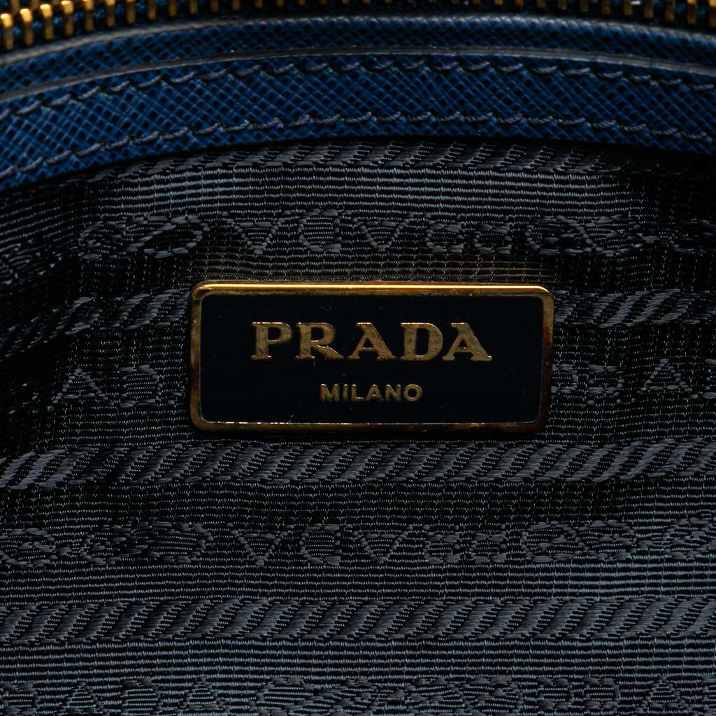 Prada Medium Saffiano Lux Galleria Satchel - Side view