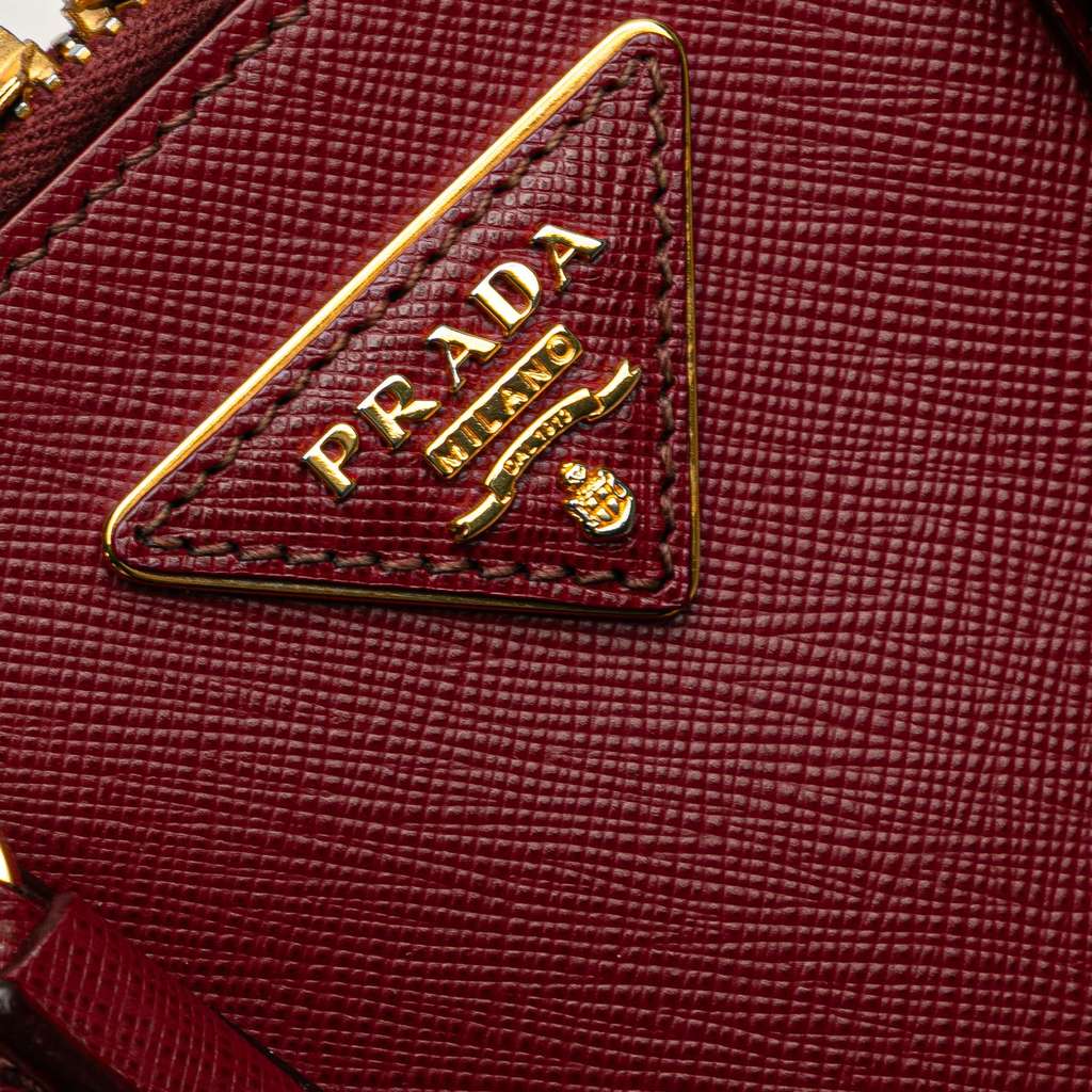Prada Small Saffiano Lux Promenade Satchel - Detail 1