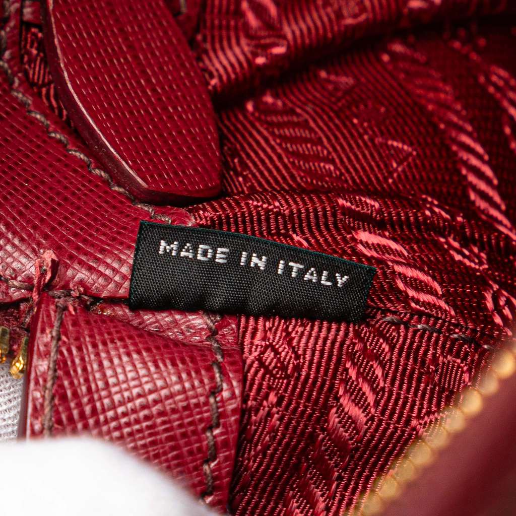 Prada Small Saffiano Lux Promenade Satchel - Detail 2