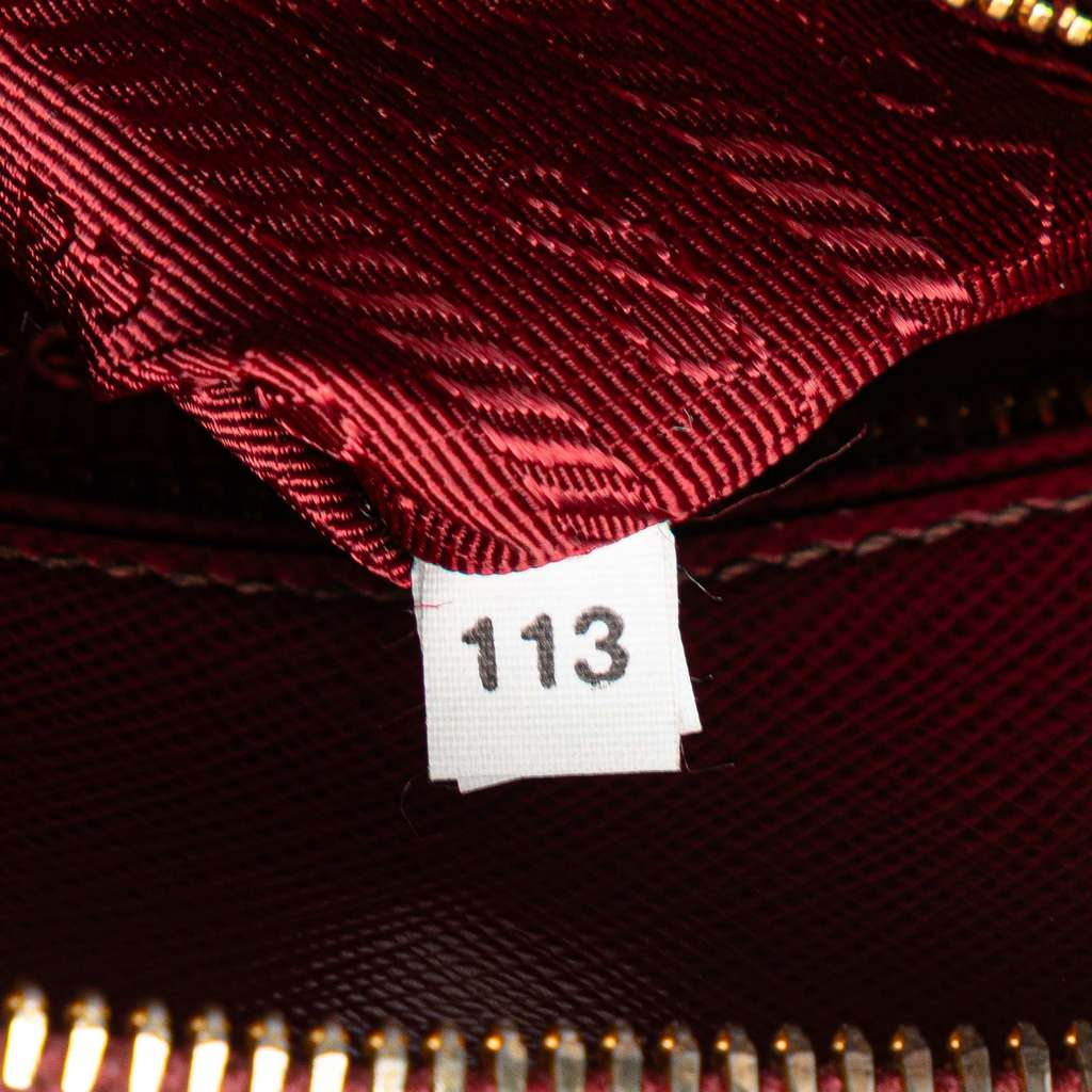 Prada Small Saffiano Lux Promenade Satchel - Image 10