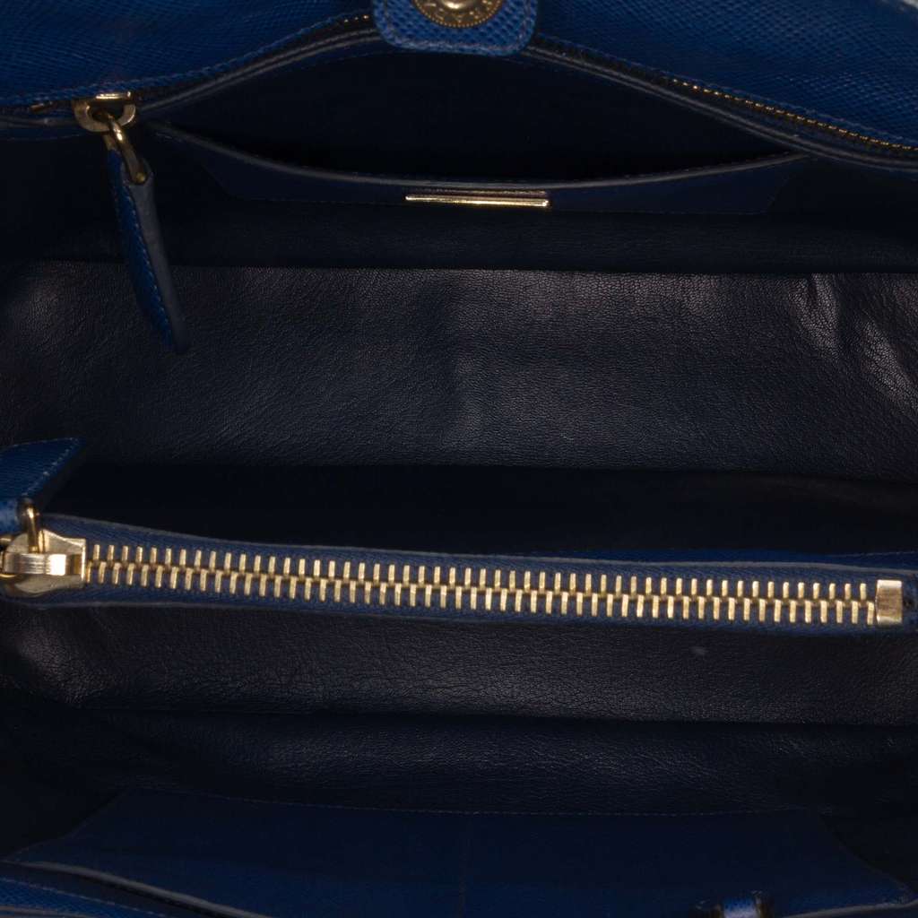 Prada Saffiano Cuir Open Promenade Satchel - 4