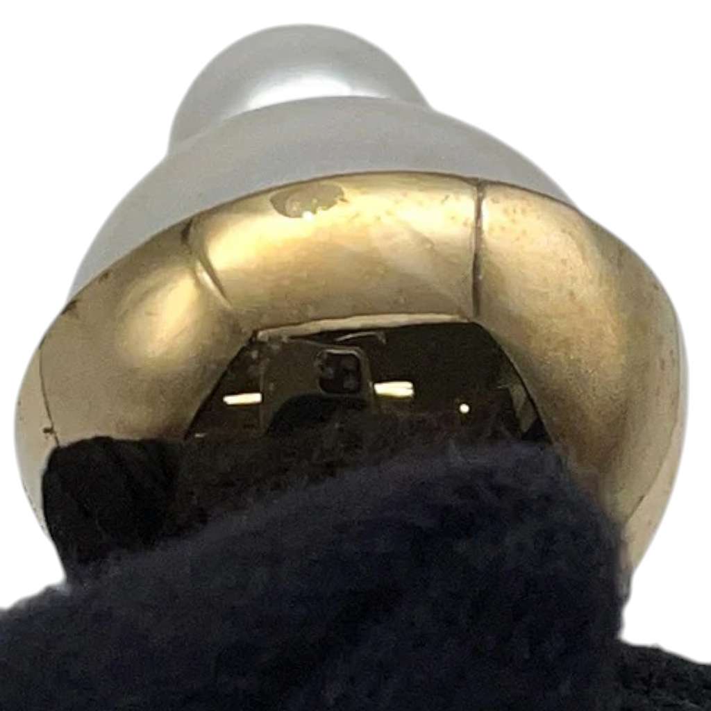 Miu Miu Gold Plated Faux Pearl Long Necklace - 5