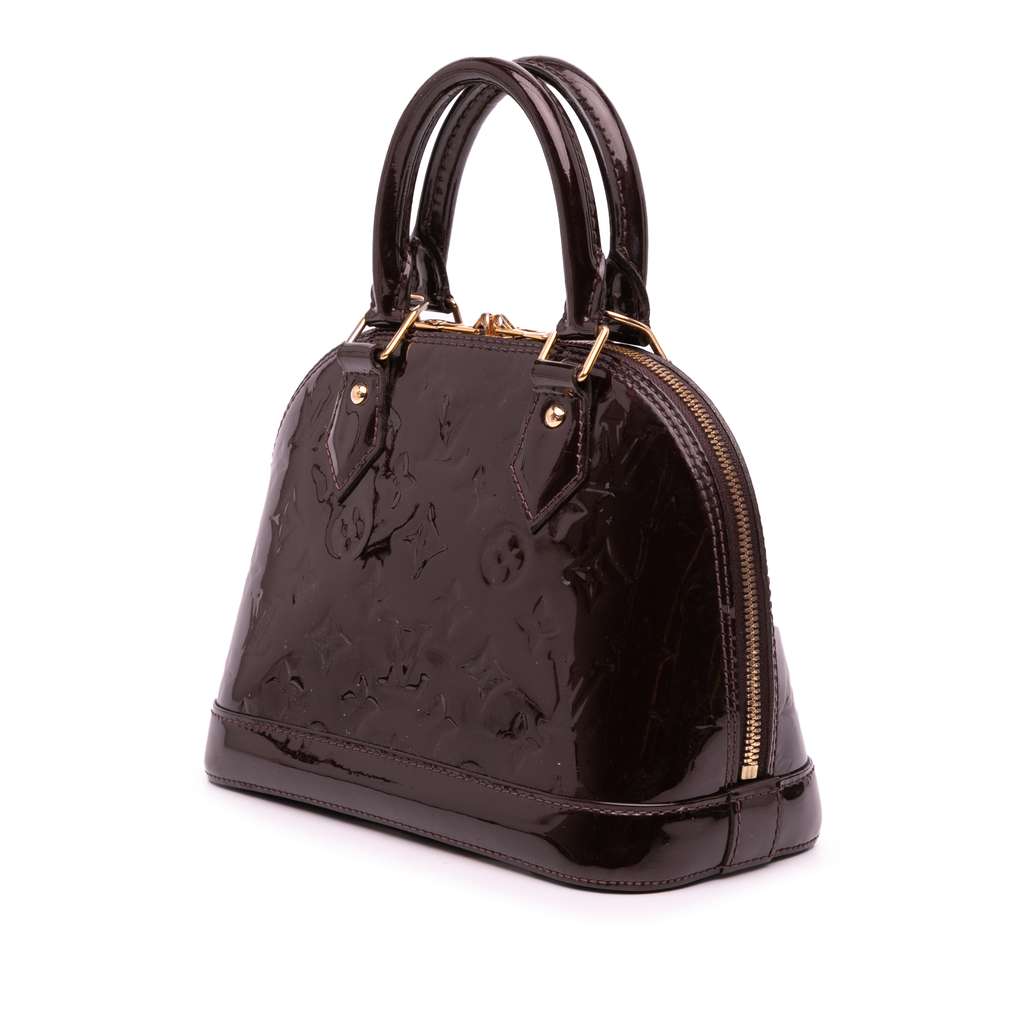 Louis Vuitton Monogram Vernis Flower Alma BB - 2