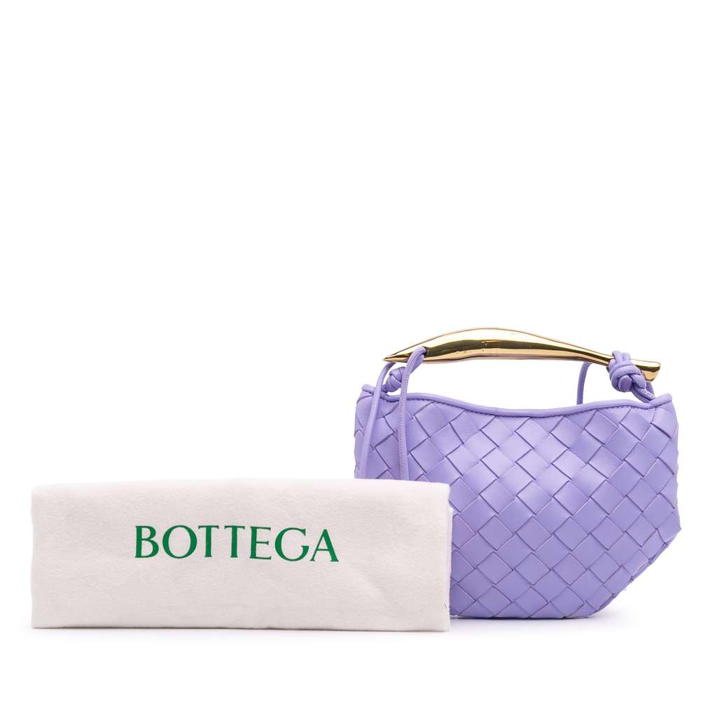 Bottega Veneta Baby Lambskin Intrecciato Sardine Bag - Image 12