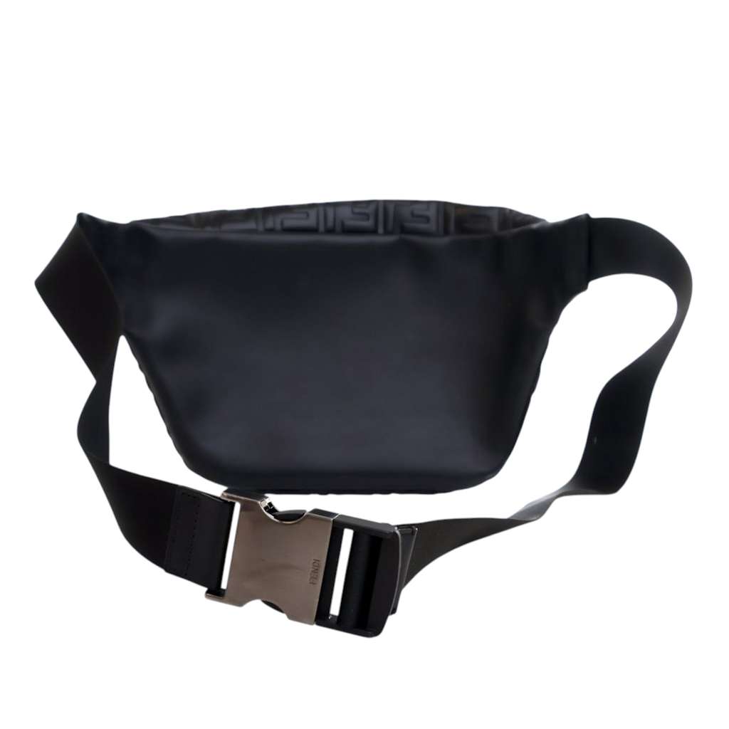 Fendi Zucca Embossed Leather Belt Bag - Image 12