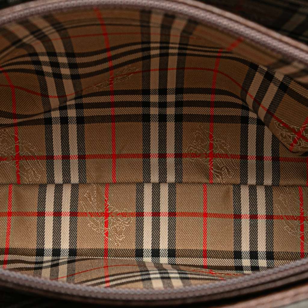 Burberry Leather Tote - 4