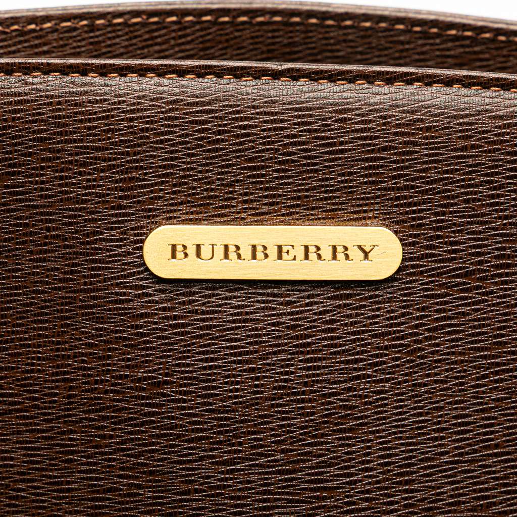 Burberry Leather Tote - Side view