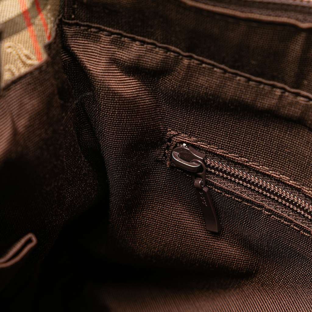 Burberry Haymarket Check Canvas Tote - Detail 1