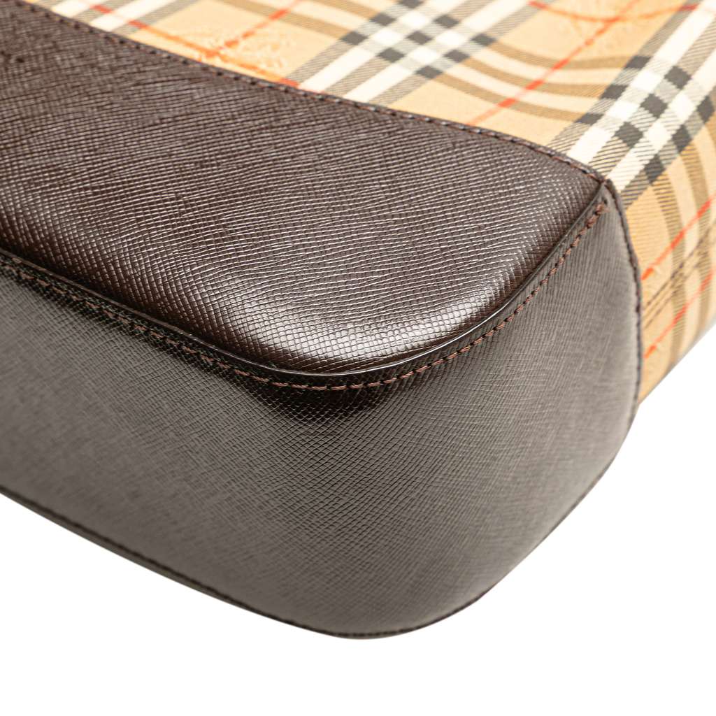 Burberry Haymarket Check Canvas Tote - Image 11