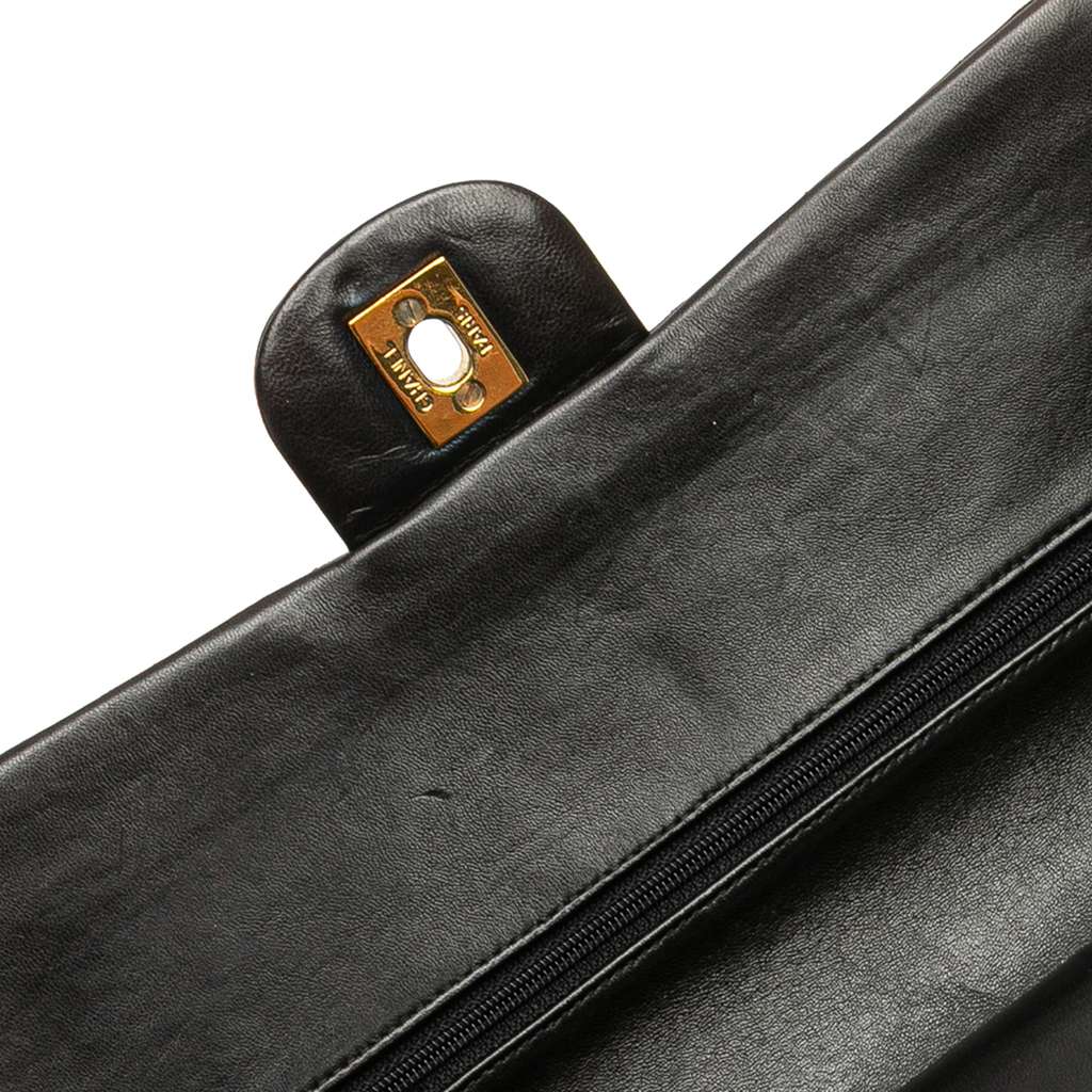 Chanel Medium Classic Lambskin Double Flap - Image 11