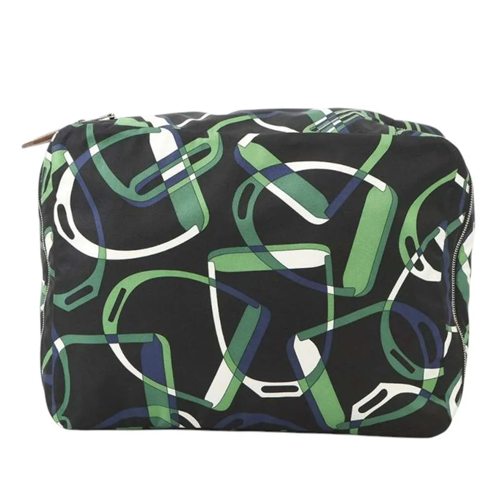 Hermès Travelsilk Housse de Voyage PM Black Silk Very good - Front View