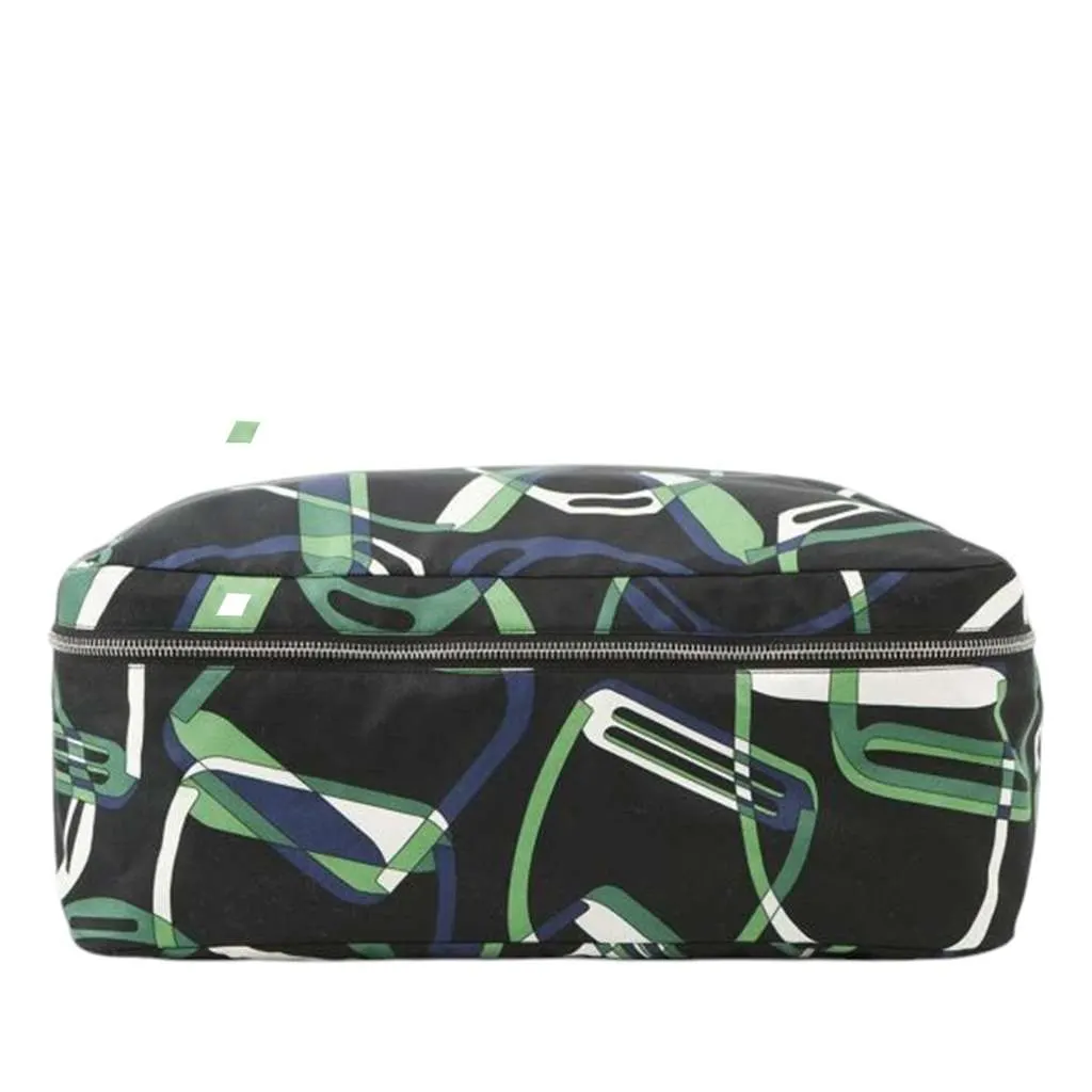 Hermès Travelsilk Housse de Voyage PM Black Silk Very good - Back View