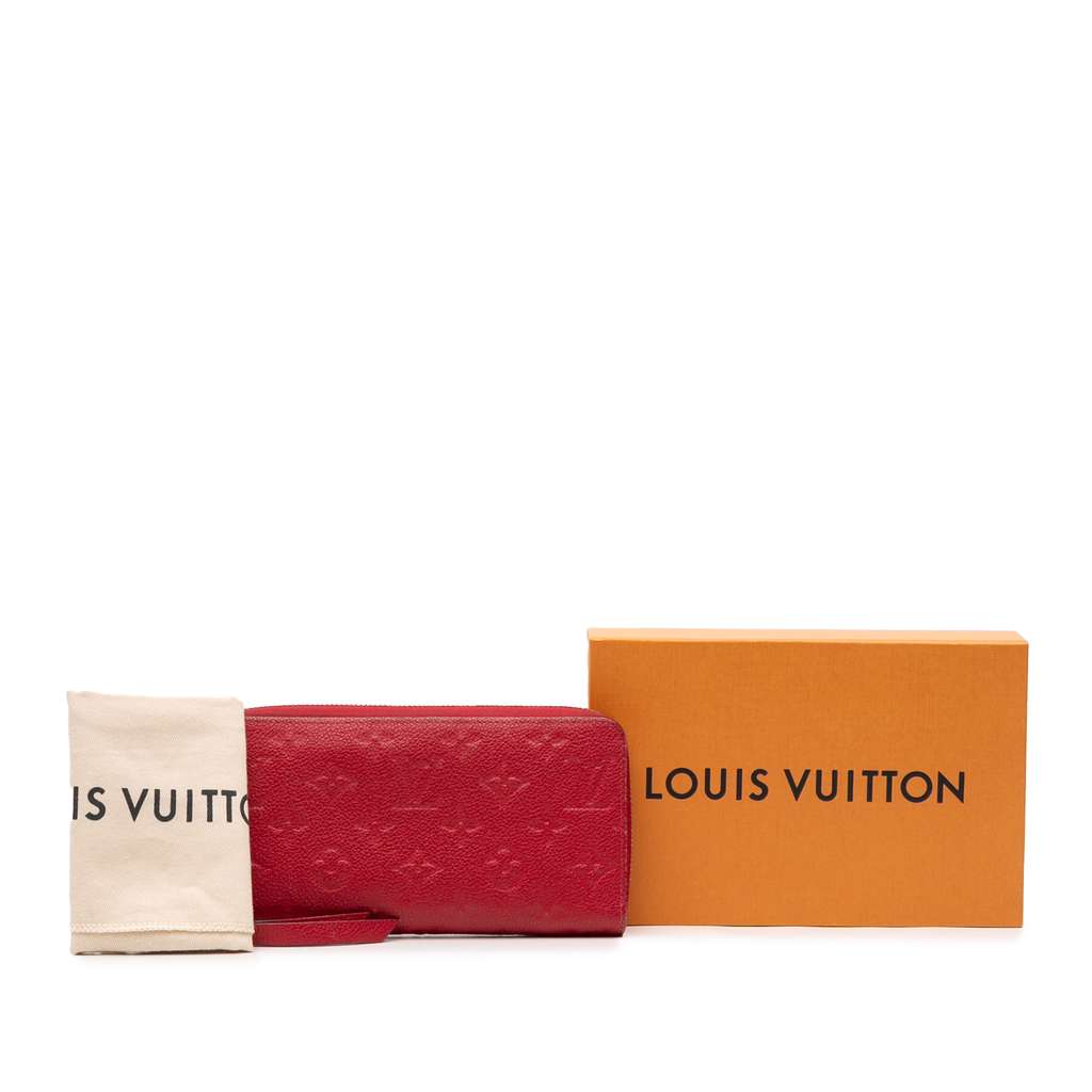 Louis Vuitton Monogram Empreinte Zippy Long Wallet - Image 10