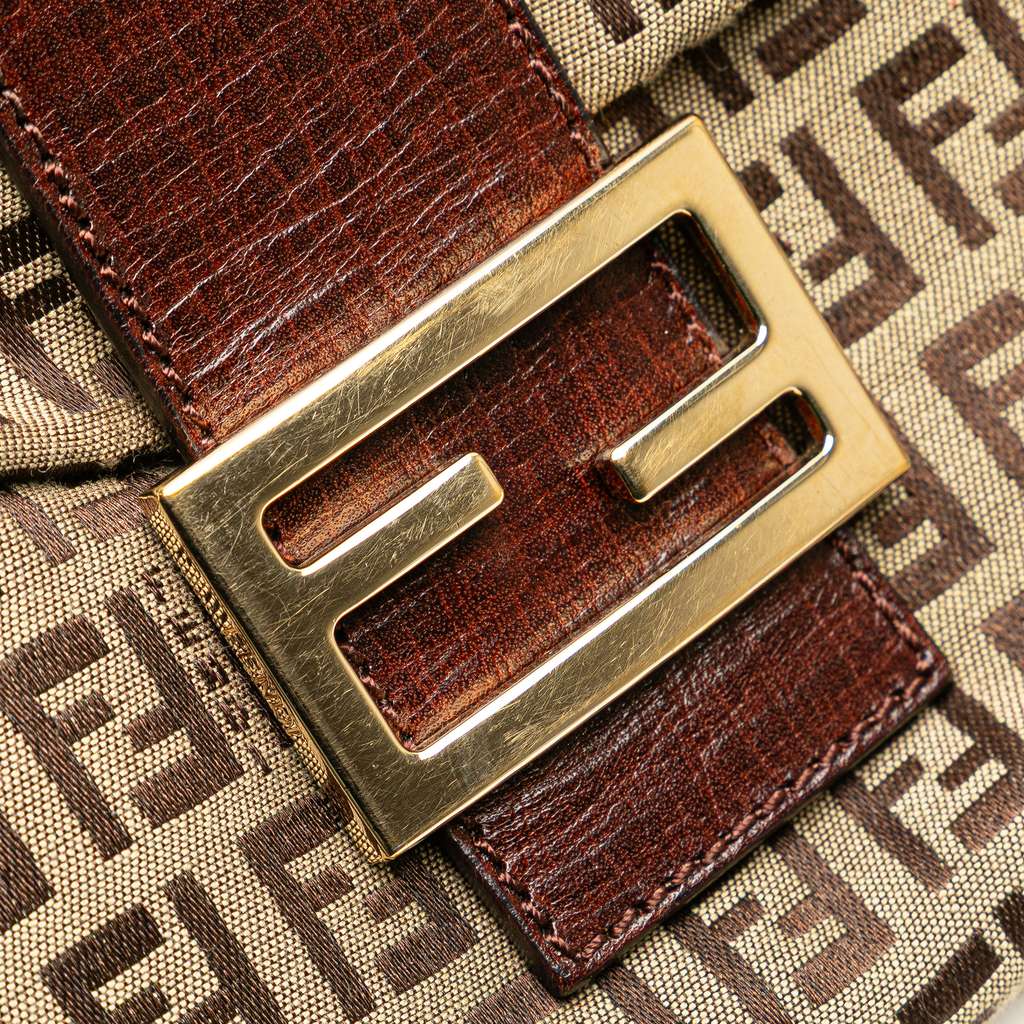 Fendi Zucchino Canvas Crossbody - Detail 2
