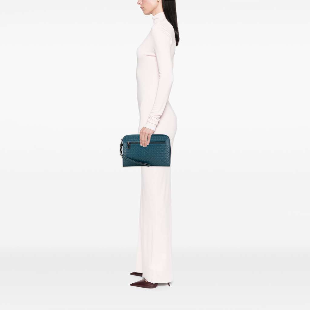 Bottega Veneta Nappa Intrecciato Clutch - Image 13