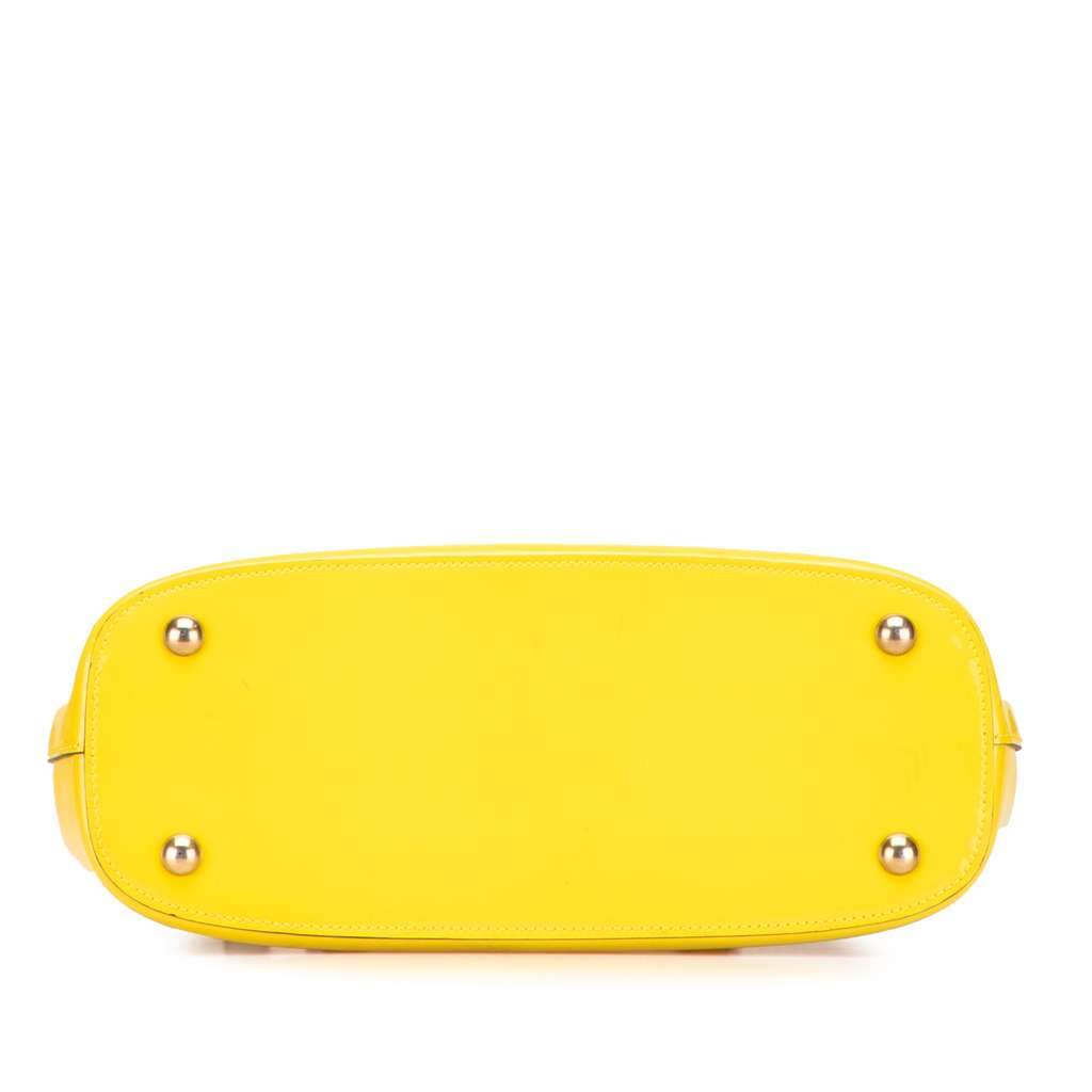 Gucci Patent Bright Bit Satchel - Image 6