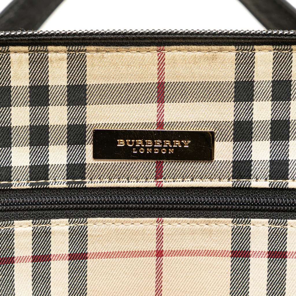 Burberry Leather Dome Handbag - Side view
