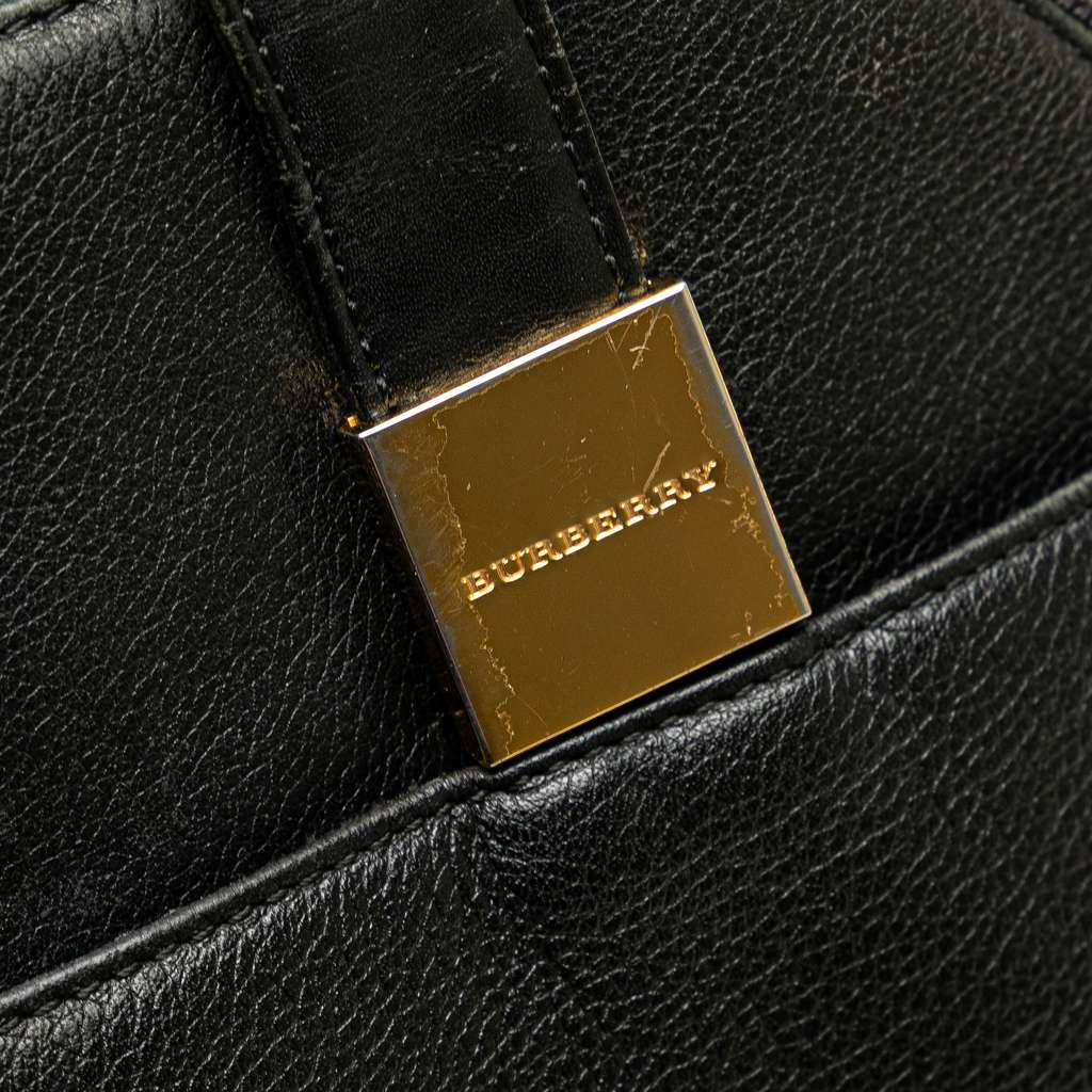 Burberry Leather Dome Handbag - Image 12