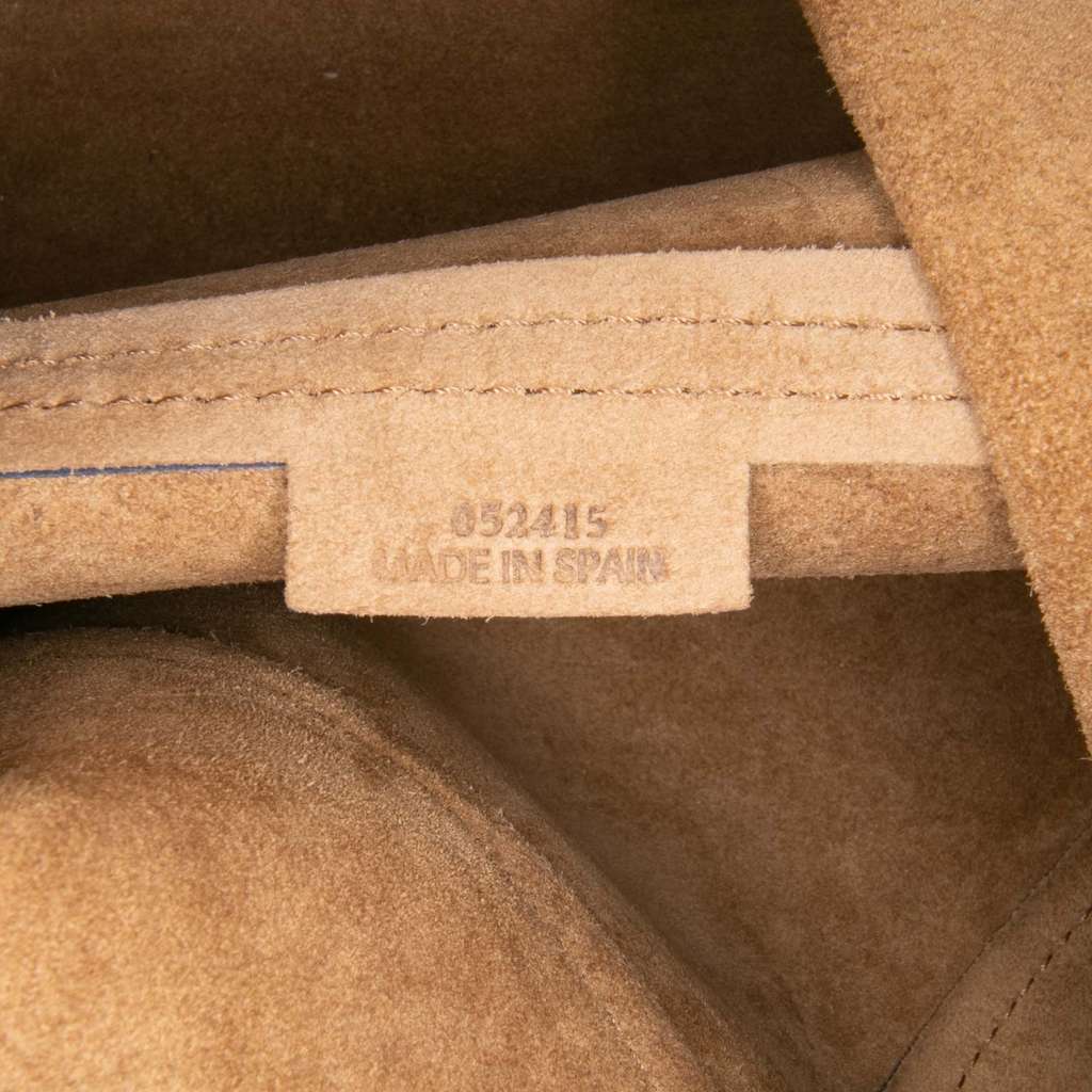 Loewe Large Shiny Calfskin Puzzle Fold Tote - 5