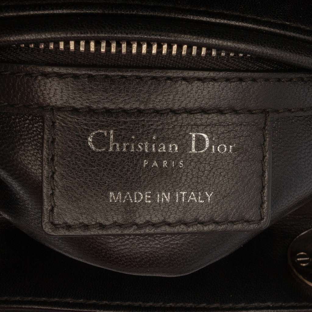 Dior Medium Lambskin Sequin Embellished Lady Dior - Side view