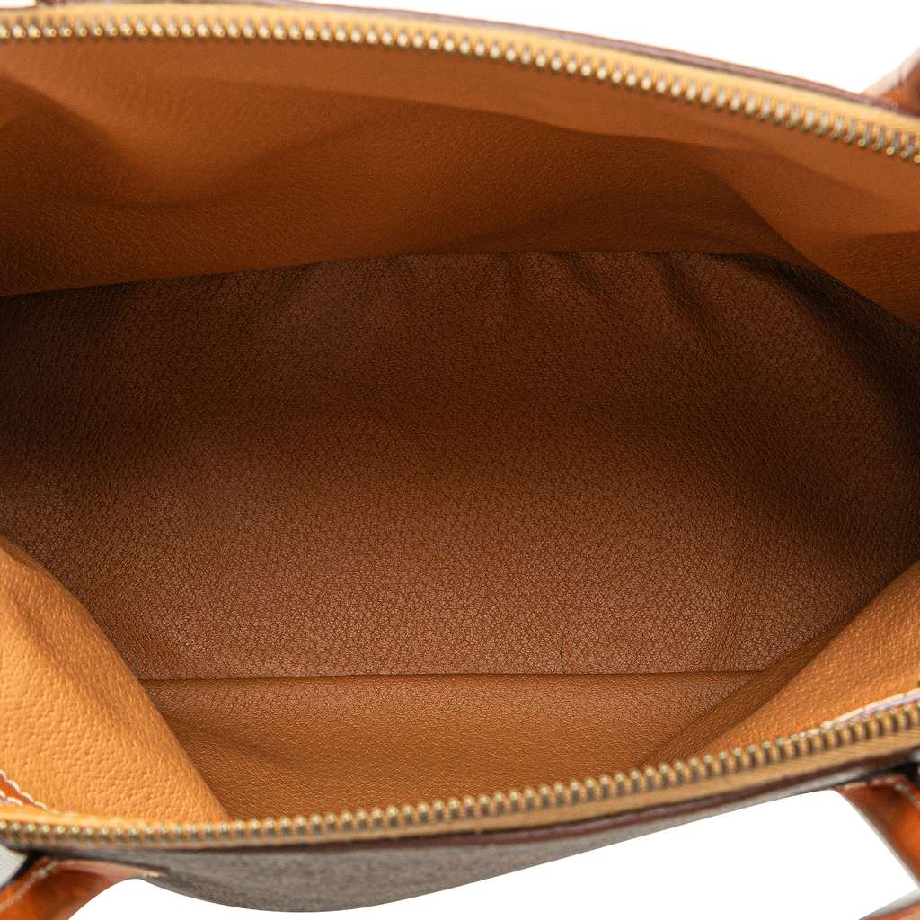 Celine Macadam Coated Canvas Dome Satchel - 4