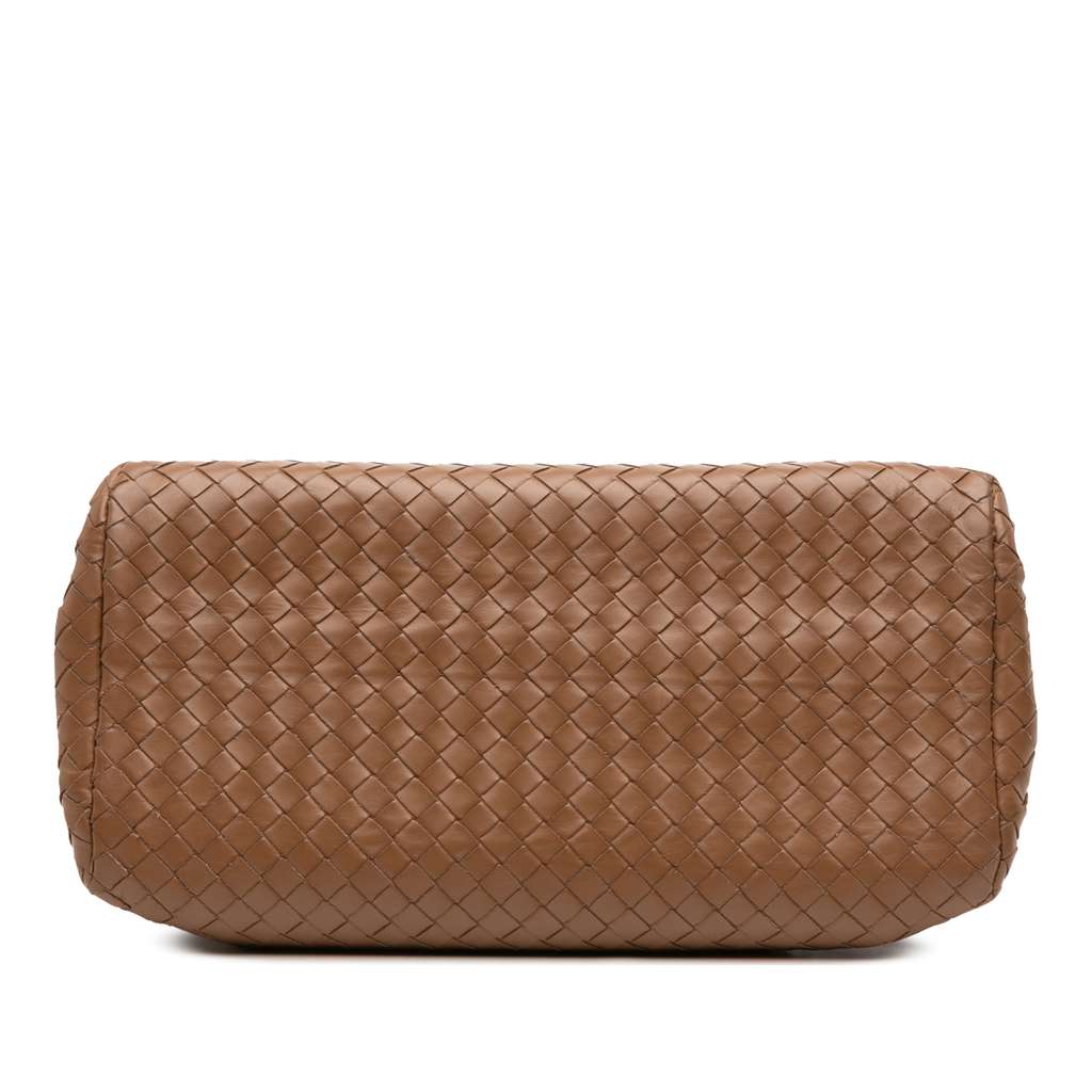 Bottega Veneta Small Nappa Intrecciato Roma Satchel - 3