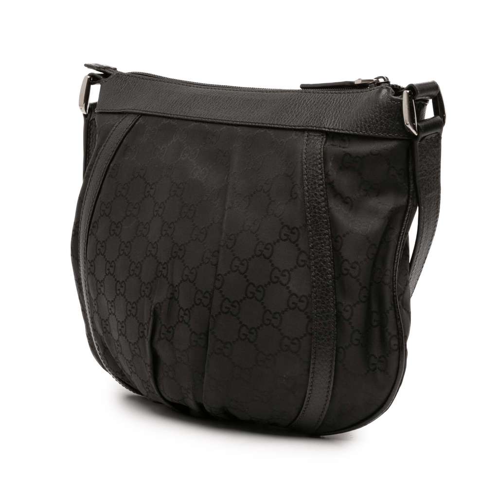 Gucci GG Nylon Abbey D Ring Crossbody - Back view