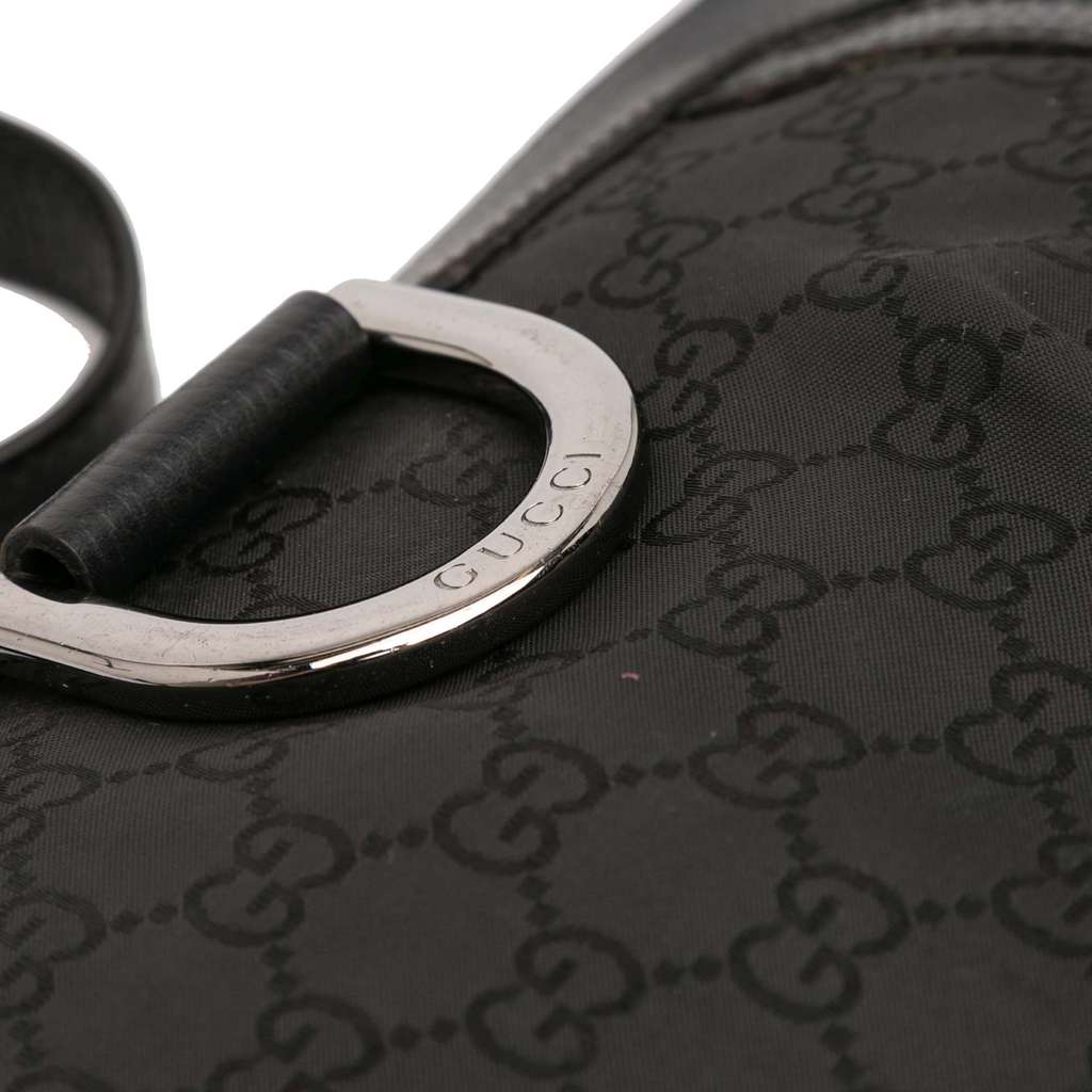 Gucci GG Nylon Abbey D Ring Crossbody - Image 10