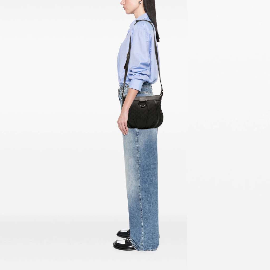 Gucci GG Nylon Abbey D Ring Crossbody - Image 12