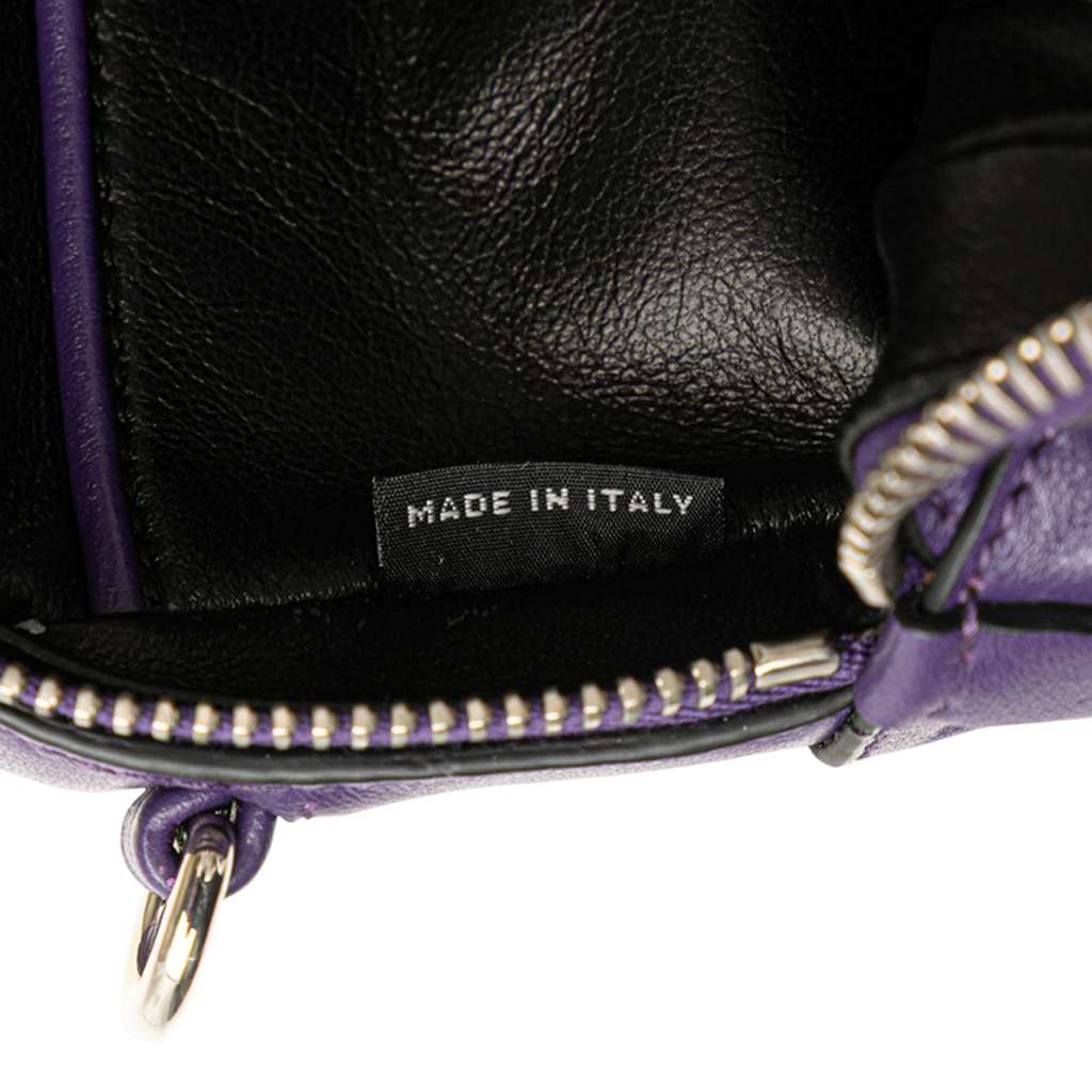 Prada Mini Leather Studded Camera Bag - Detail 1