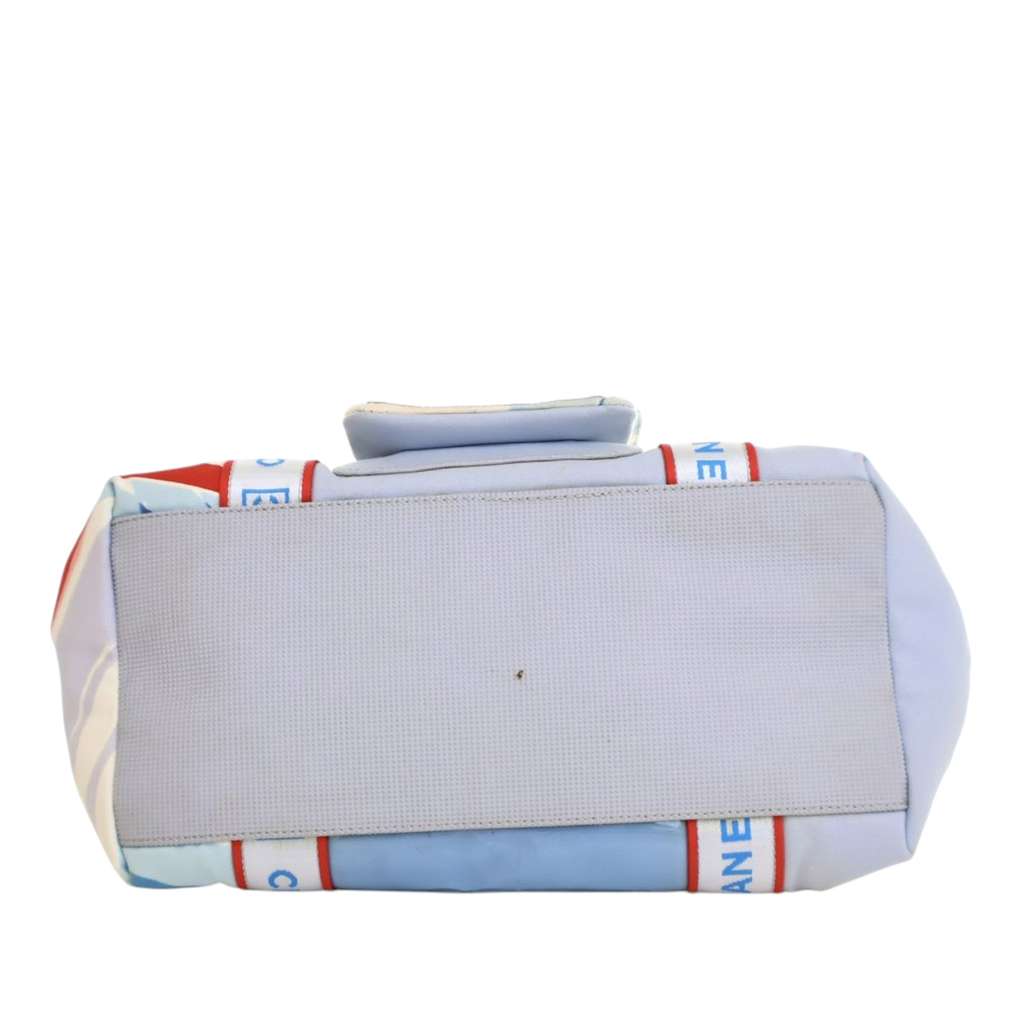 Chanel Tricolor Canvas Sports Line Surf Tote - 4