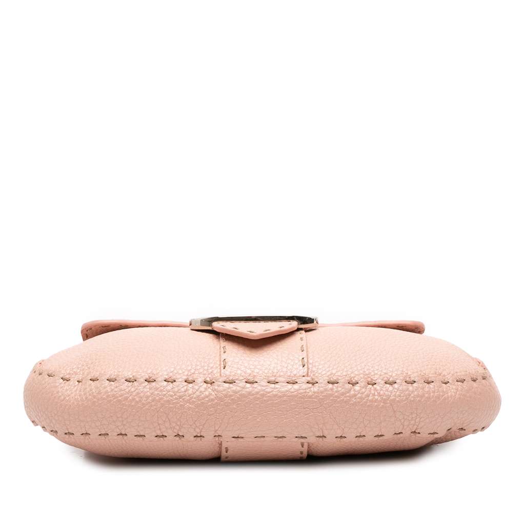 Fendi Leather Selleria Shoulder Bag - Image 6