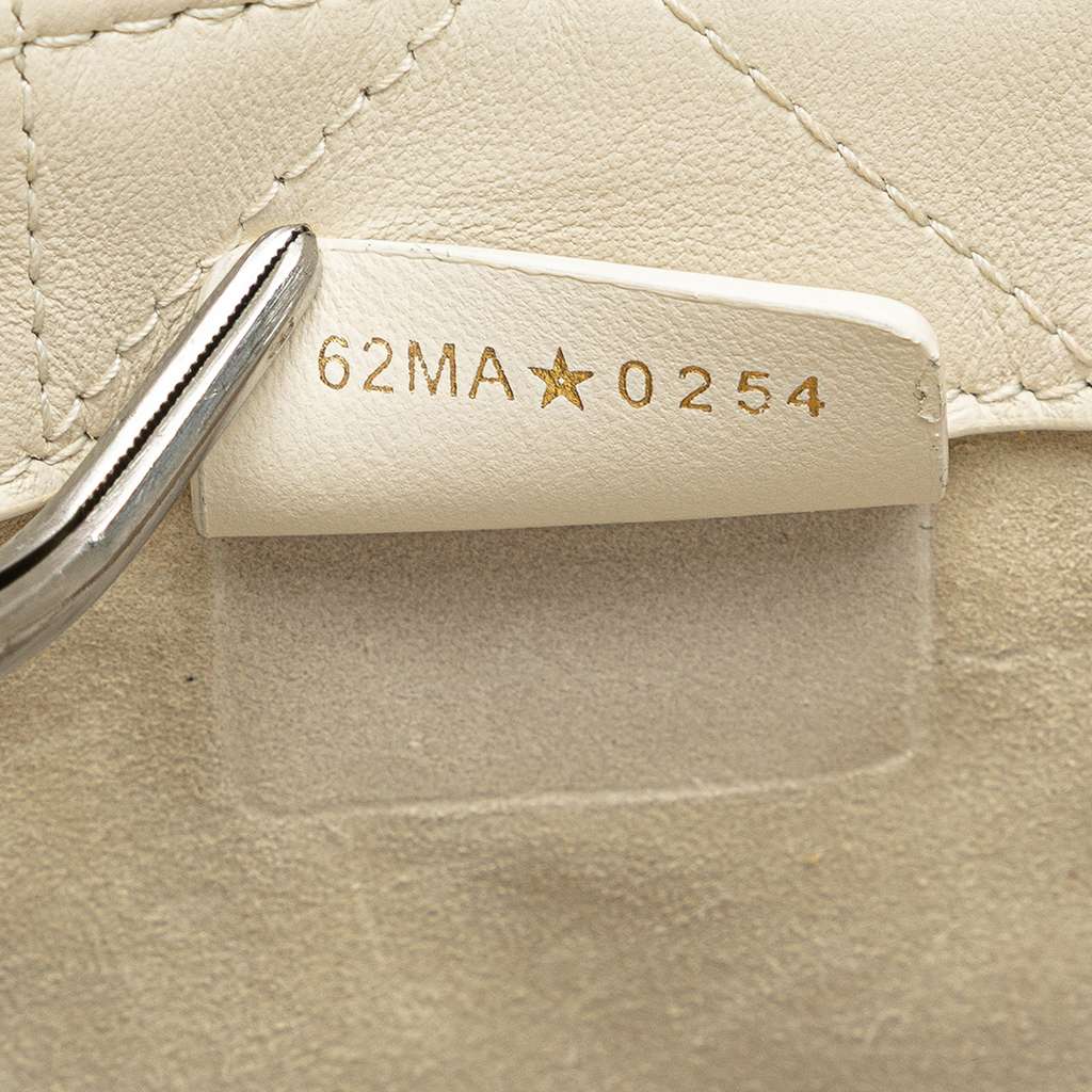 Dior Mini Calfskin Macrocannage Book Tote - Detail 1