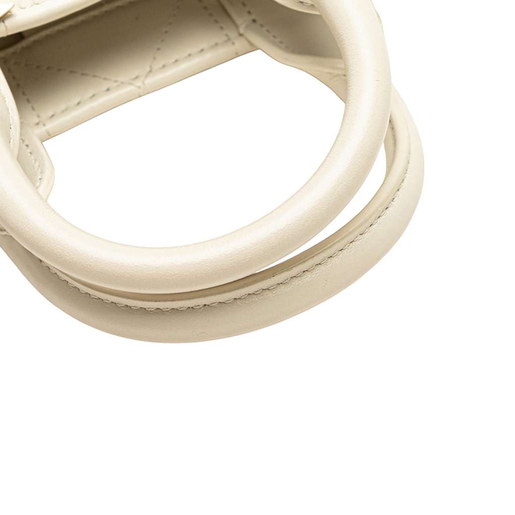 Dior Mini Calfskin Macrocannage Book Tote - Image 10