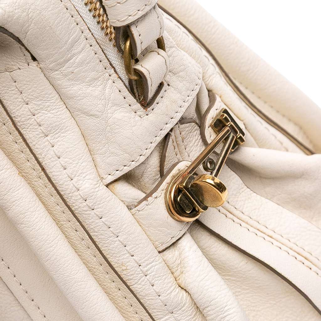 Chloé Medium Leather Paraty Satchel - Detail 2