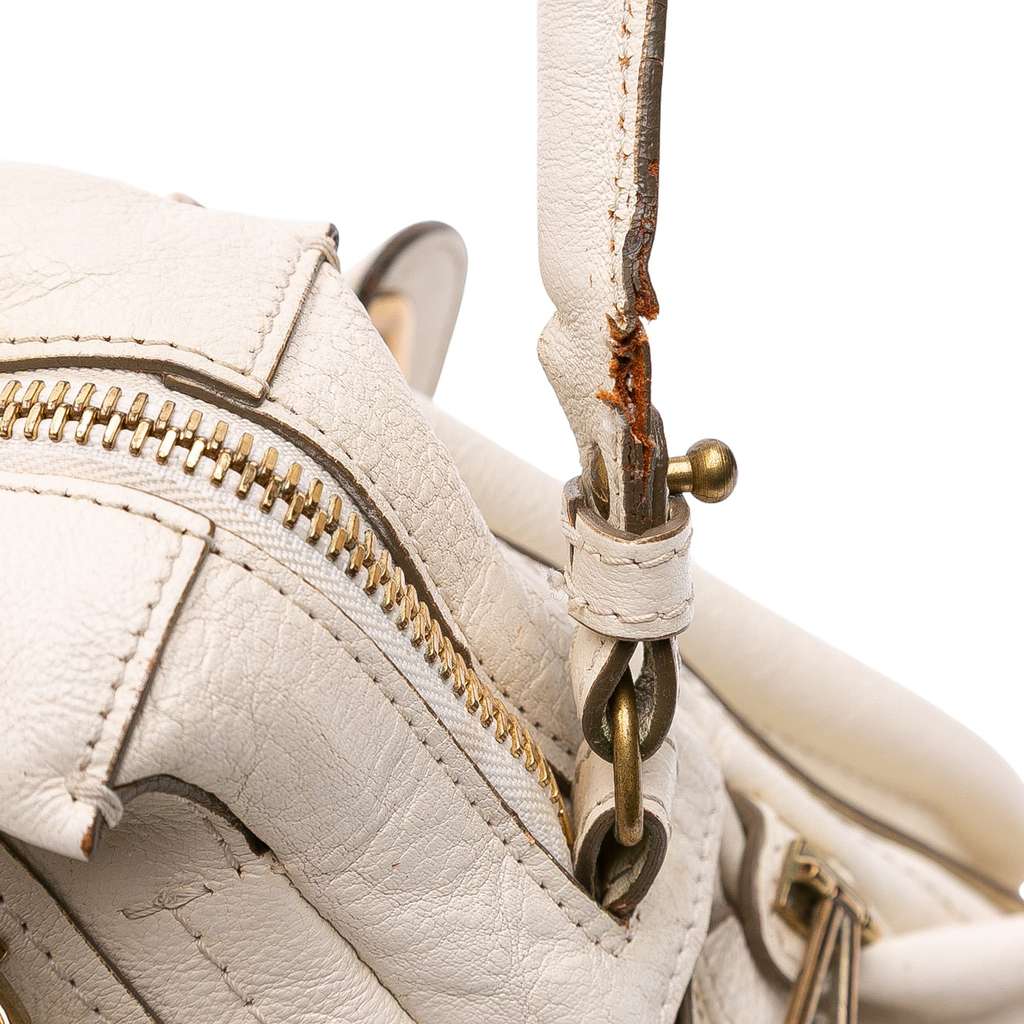 Chloé Medium Leather Paraty Satchel - Image 11