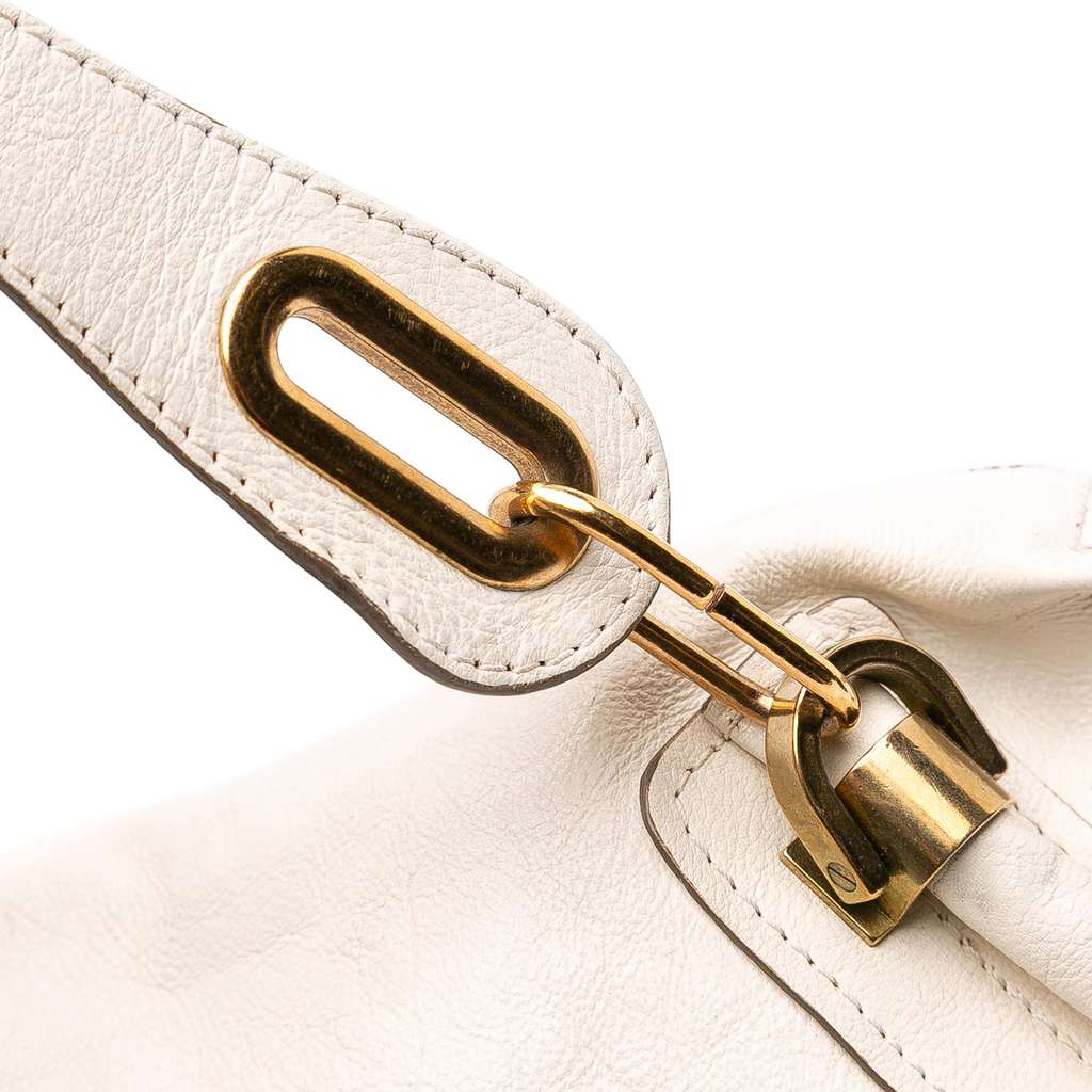 Chloé Medium Leather Paraty Satchel - Image 12