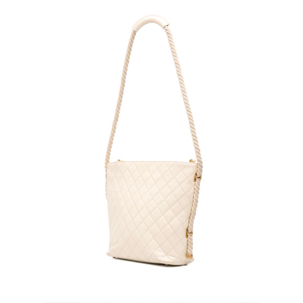 Chanel Crumpled Calfskin En Vogue Rope Satchel - 2