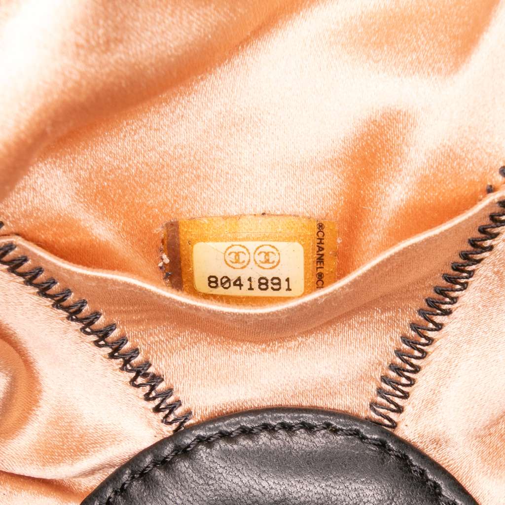 Chanel Lambskin and Satin Reversible Sac Cordon Bucket Bag - Detail 1