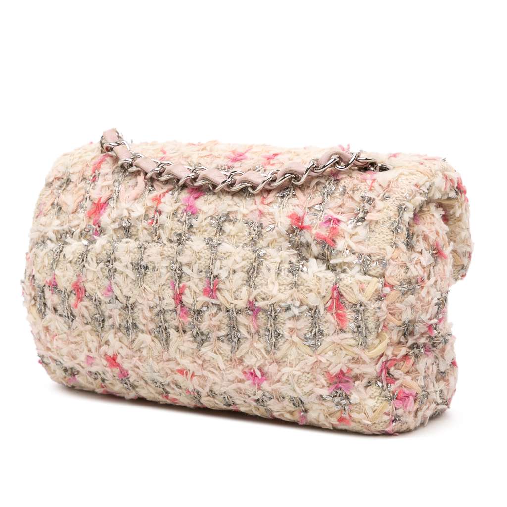 Chanel Mini Rectangular Classic Tweed Single Flap - 2
