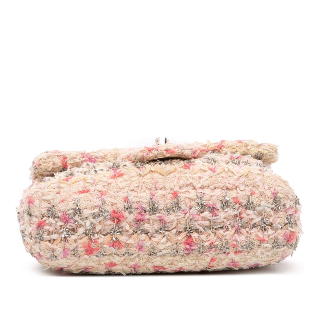 Chanel Mini Rectangular Classic Tweed Single Flap - 3
