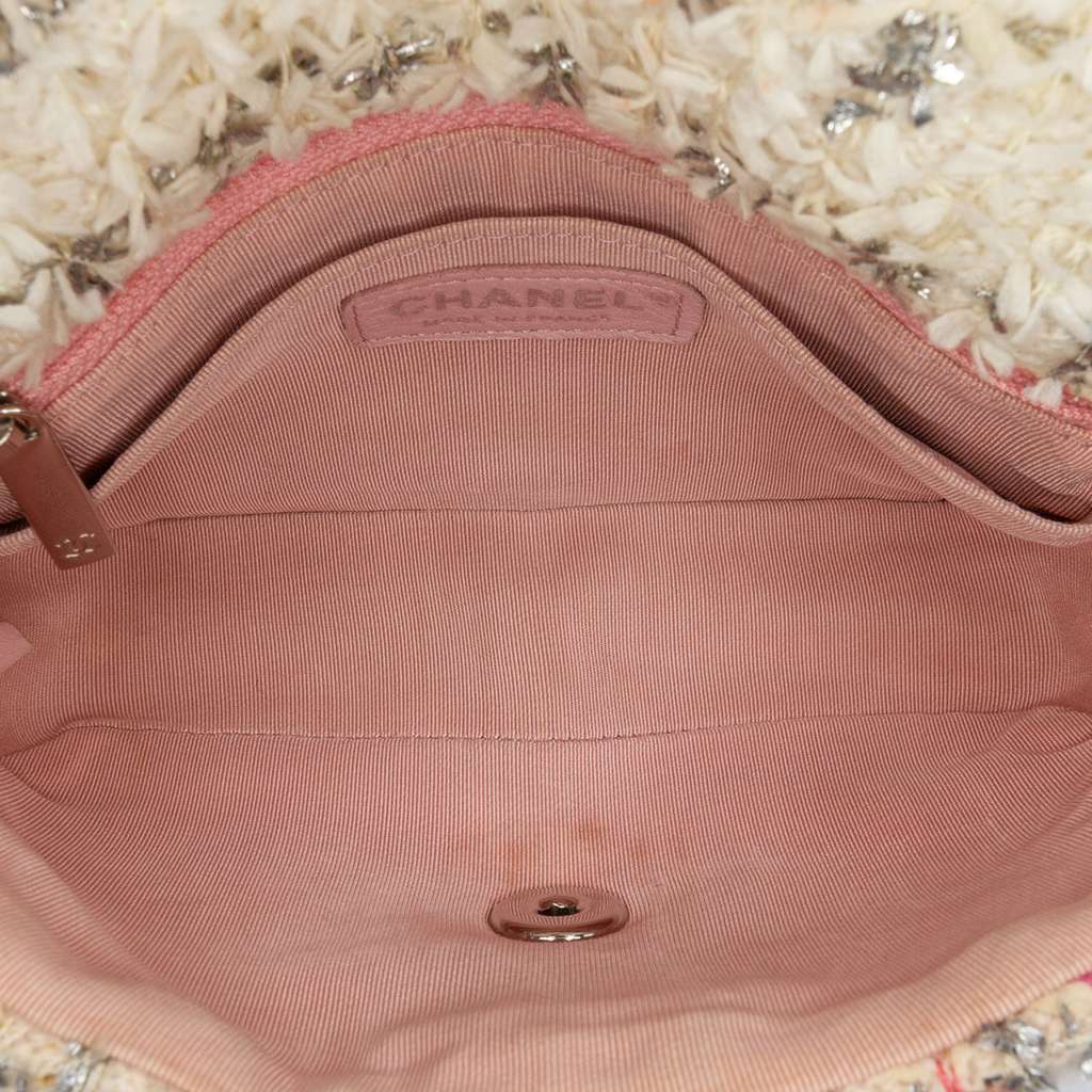 Chanel Mini Rectangular Classic Tweed Single Flap - 4