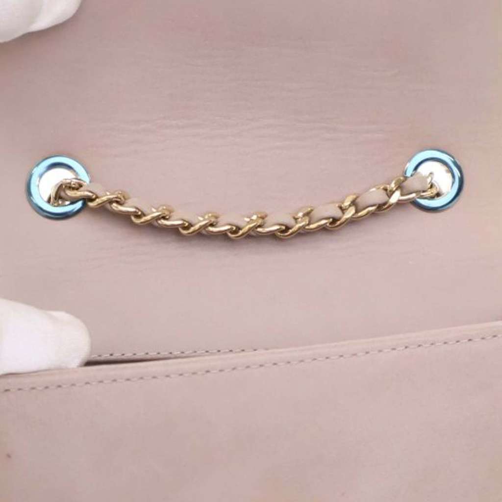 Chanel Mini Reissue 2.55 Iridescent Lambskin Stitched Single Flap - Image 15